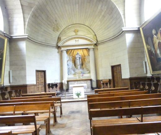 intérieur église St Médard